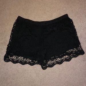 Lace shorts